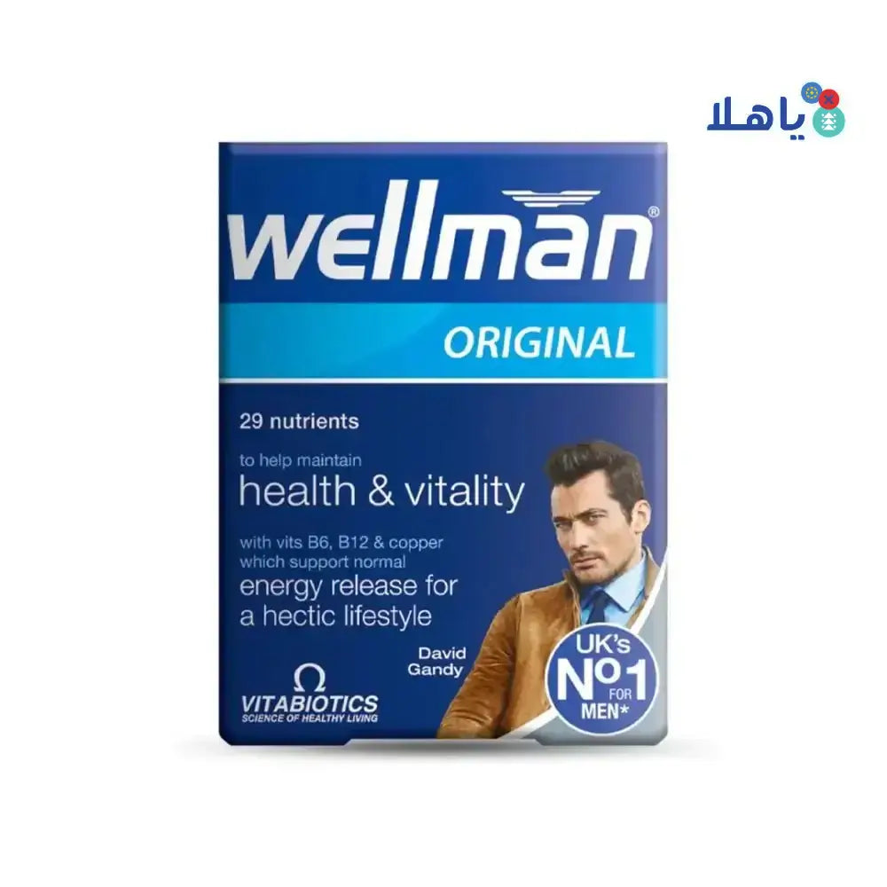 VITABIOTICS - VITABIOTICS WELLMAN 30 TABLETS - Pharmazone - 