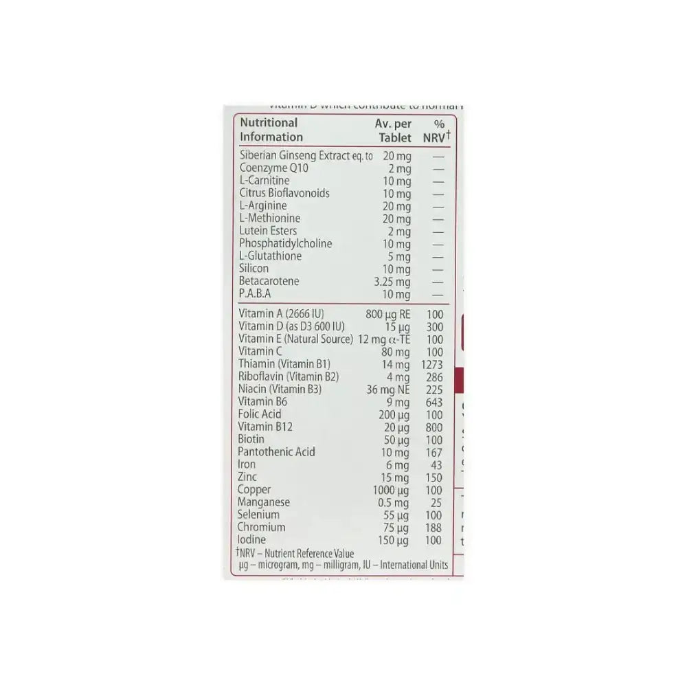 VITABIOTICS - Vitabiotics Wellman 50+ Tabs 30 - Pharmazone - 