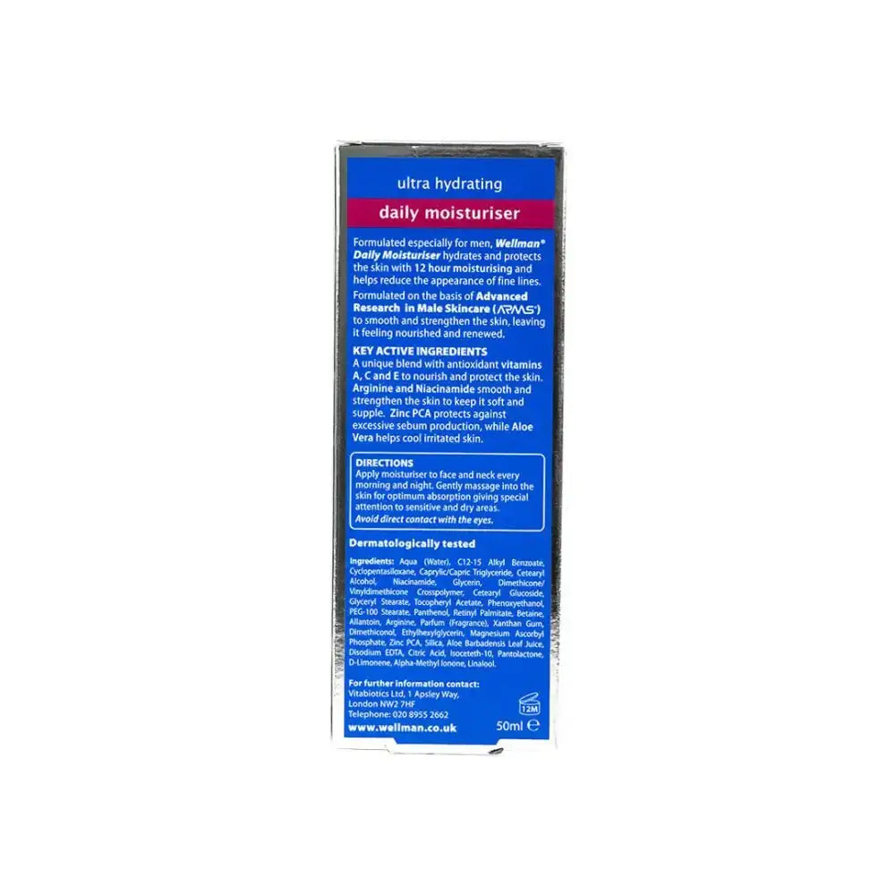 VITABIOTICS - VITABIOTICS WELLMAN DAILY MOISTURIZER 50ML - Pharmazone - 