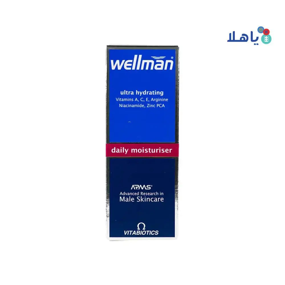 VITABIOTICS - VITABIOTICS WELLMAN DAILY MOISTURIZER 50ML - Pharmazone - 