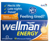 VITABIOTICS WELLMAN ENERGY EFFERVESCENT 10TAB