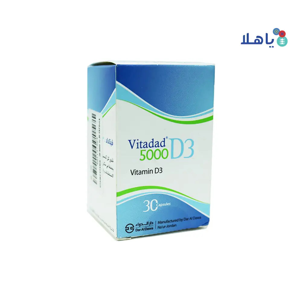 VITADAD VITAMIN-D3 5000 IU 30 CAPSULS