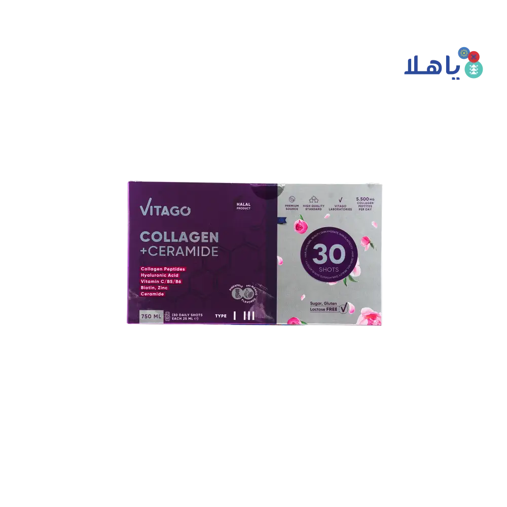 Vitago Collagen + Ceramide (25mlx30) Shots