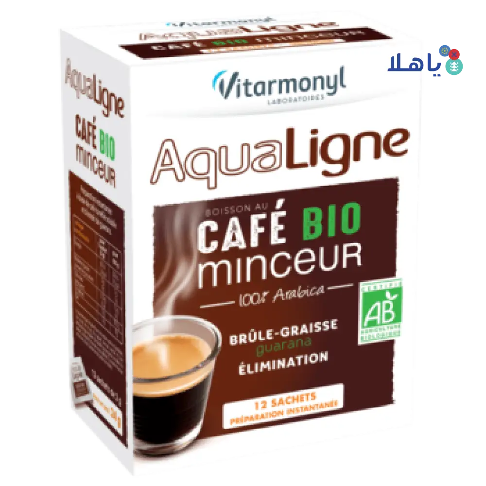 VITARMONYL AQUALIGNE BRULE GRAISSE CAFE BIO 12 SAC