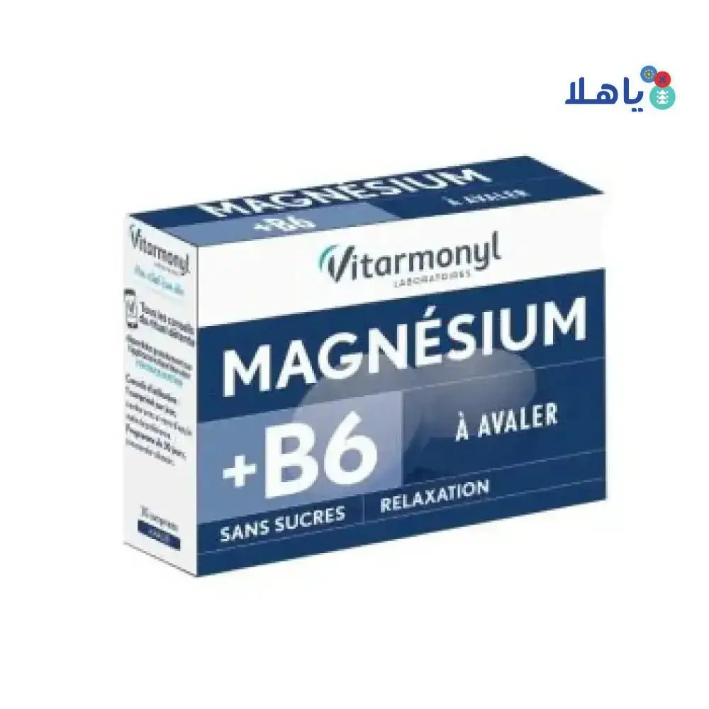 VITARMONYL LAB. - Vitarmonyl Magnesium +B6 30 Comprimes - Pharmazone - 