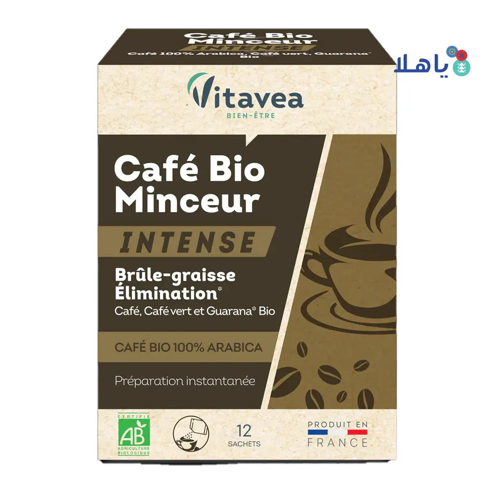 Vitavea Cafe Bio Minceur Intense Brule-Graisse 12Sachets