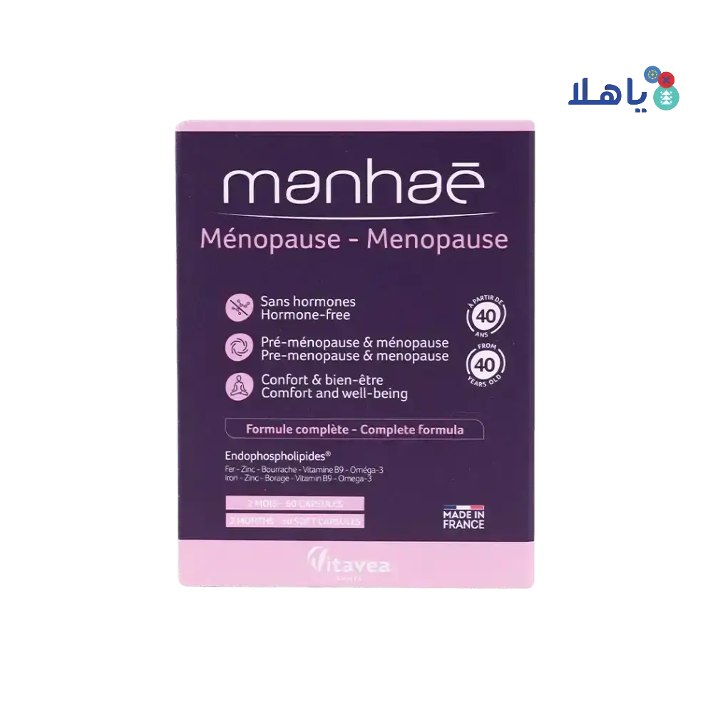 VITAVEA - Vitavea Manhae Menopause 60 Capsules - Pharmazone - 