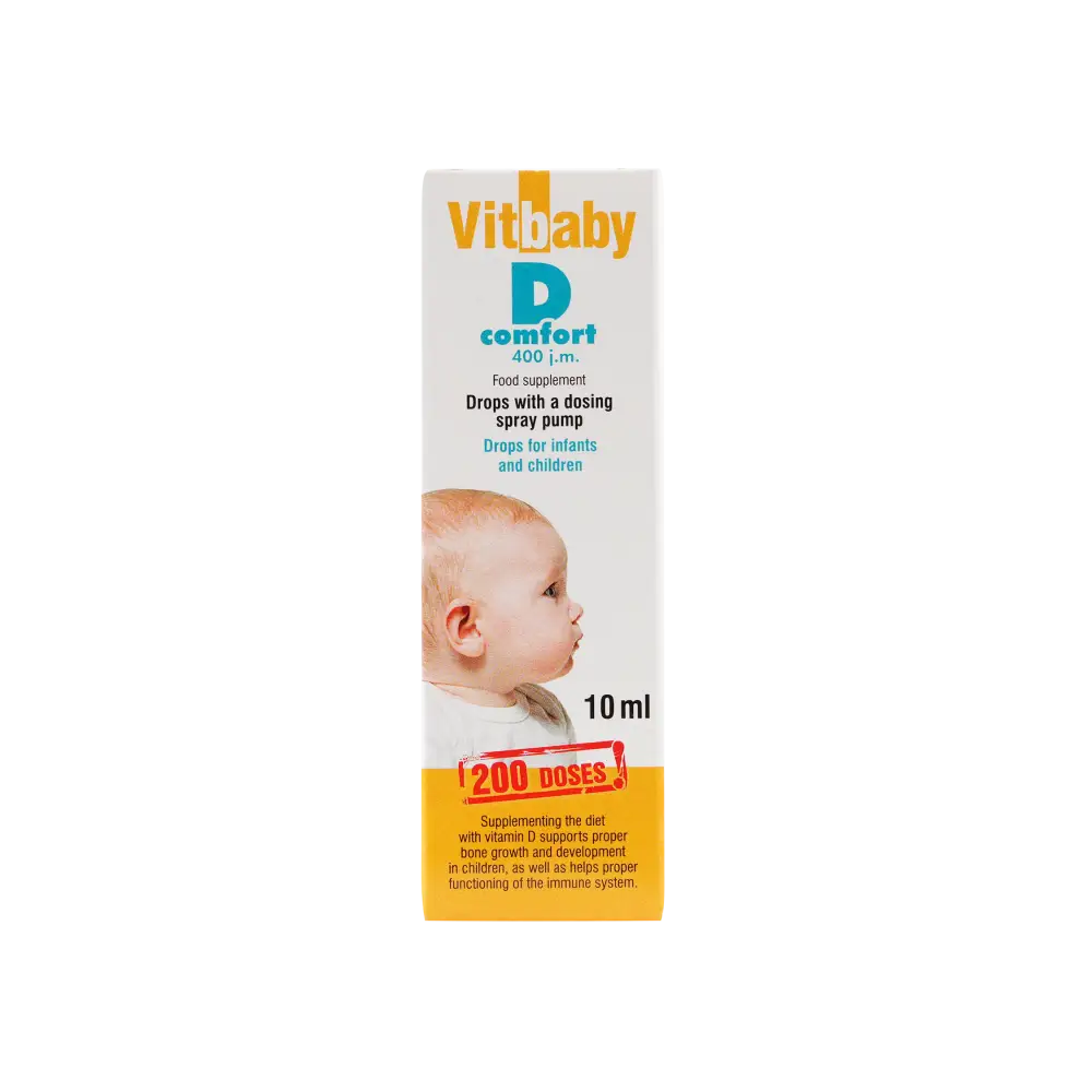 VITBABY-D COMFORT 400IU 10ML 200 DOSES