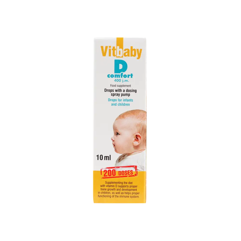 VITBABY-D COMFORT 400IU 10ML 200 DOSES