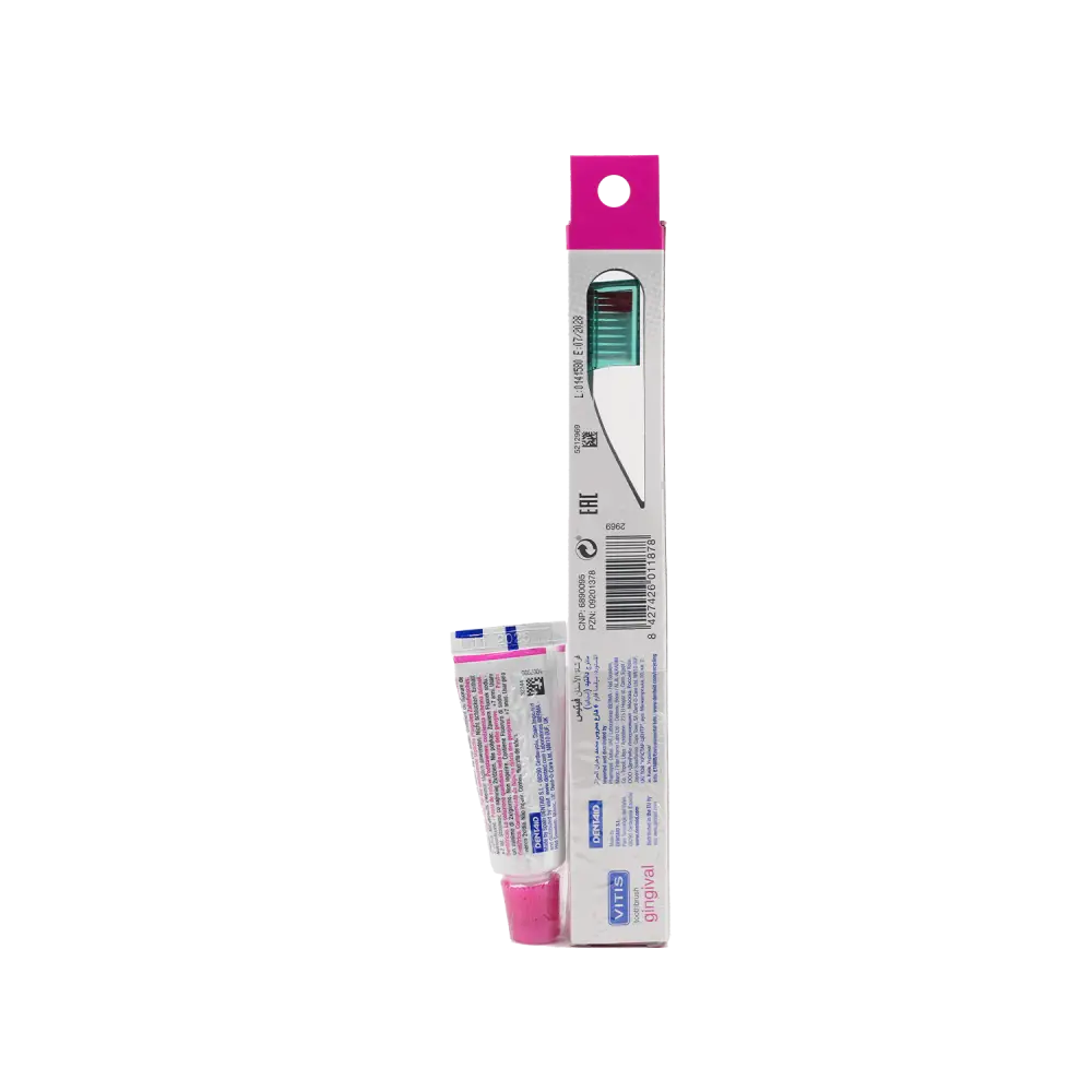 Vitis Gingival Toothbrush + Toothpaste 15Ml