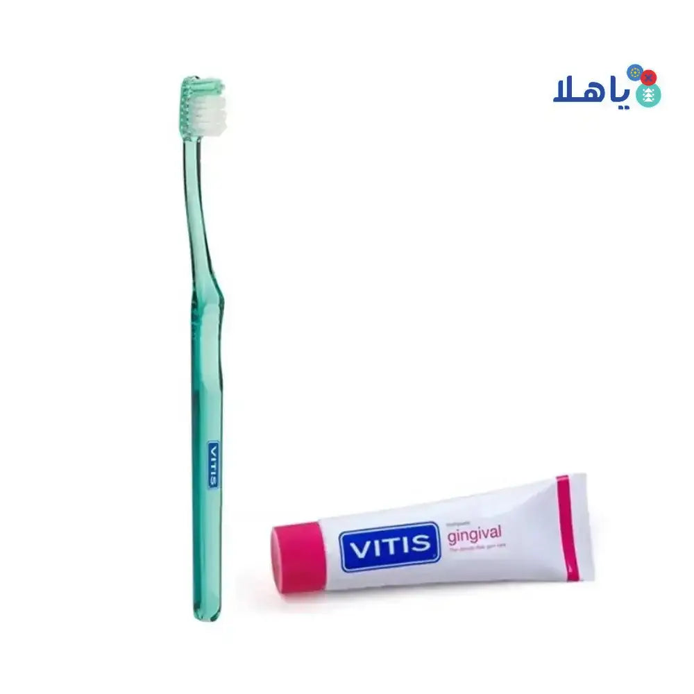 Dentaid - Vitis Soft Toothbrush + Gingival Toothpaste 15Ml - Pharmazone - 