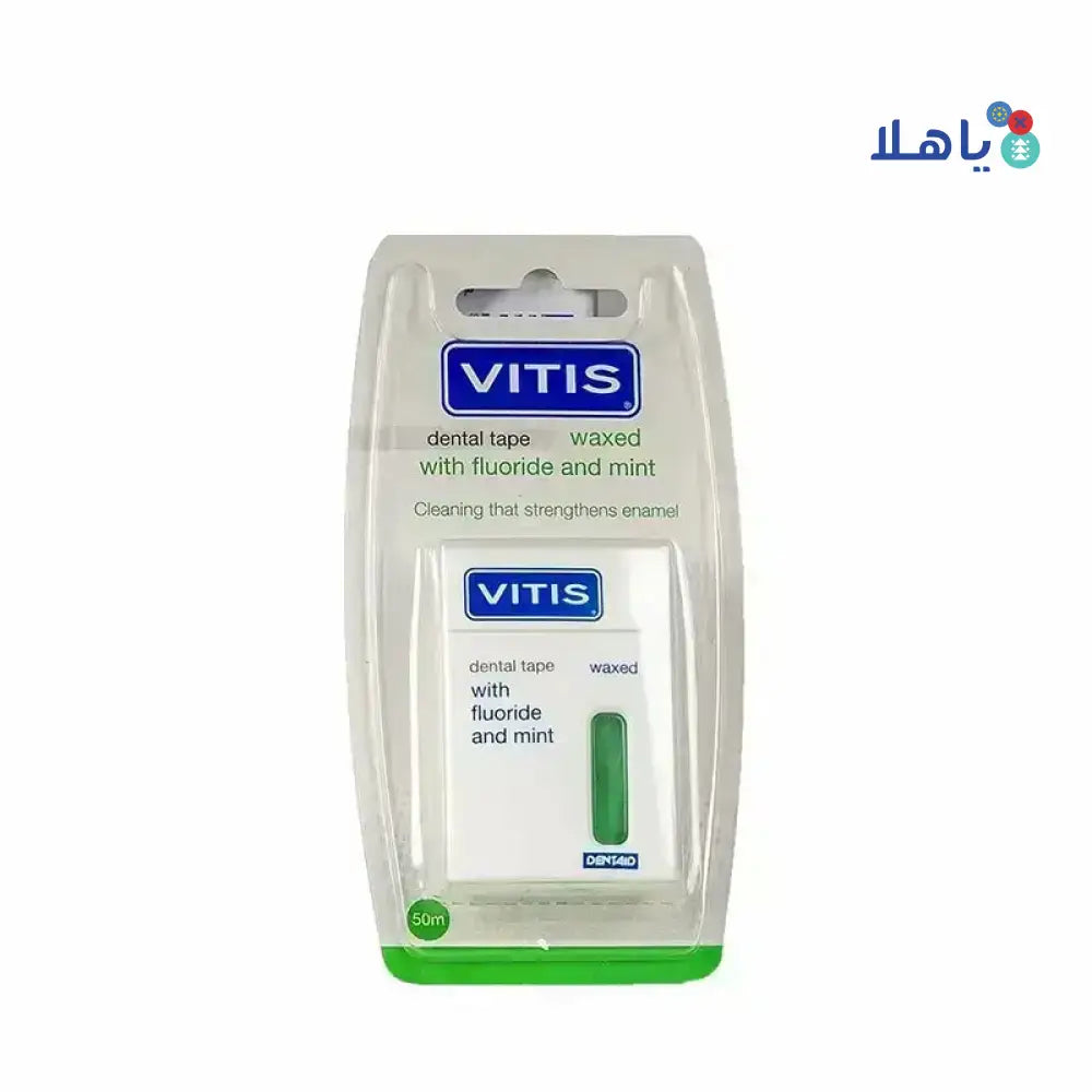 Vitis Soft Waxed Dental Tape-Green