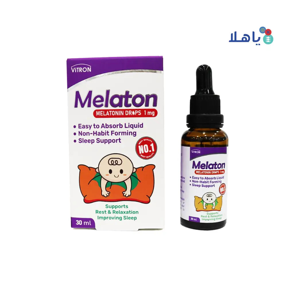 VITRON MELATON MELATONIN DROPS 1MG 30ML