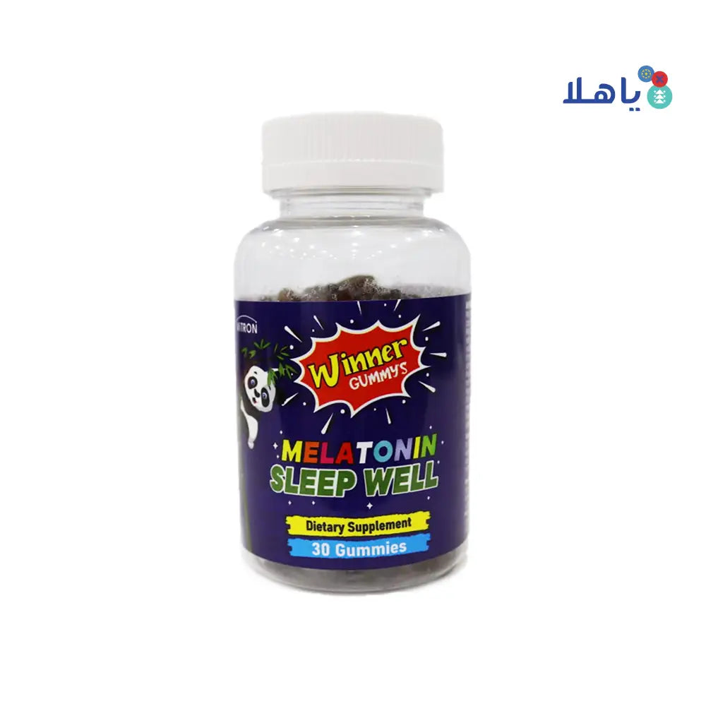 VITRON MELATONIN SLEEP WELL 2MG CHILDREN 30 GUMMIES