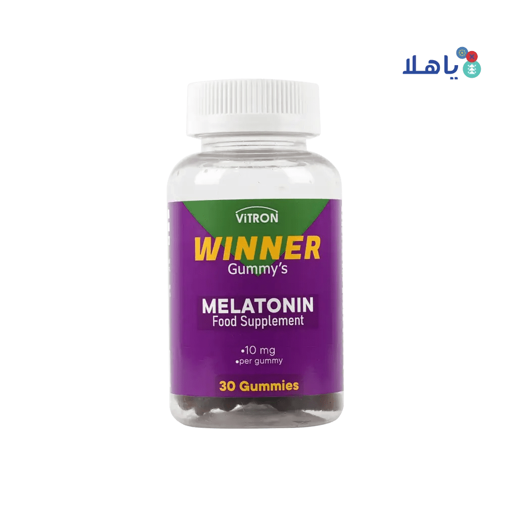 VITRON - Vitron Winner Melatonin 10mg 30 Gummies - Pharmazone - 