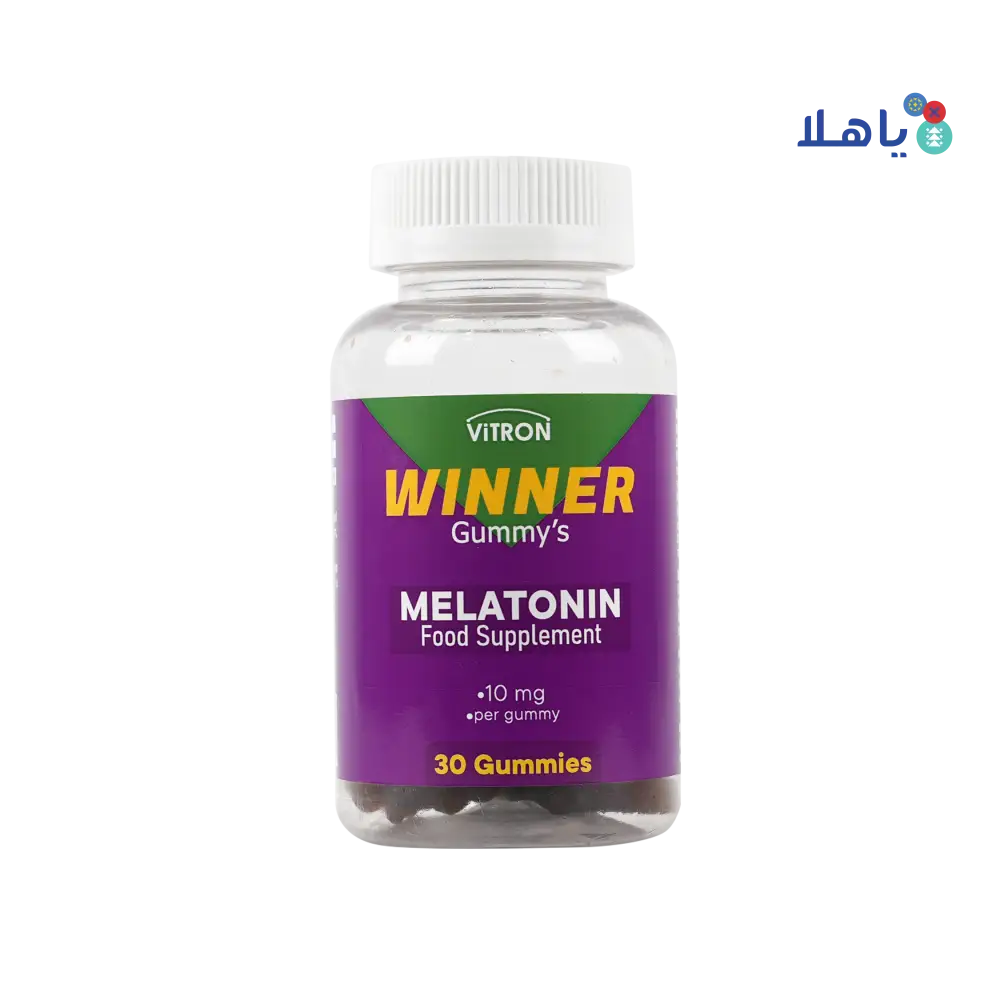 Vitron Winner Melatonin 10mg 30 Gummies