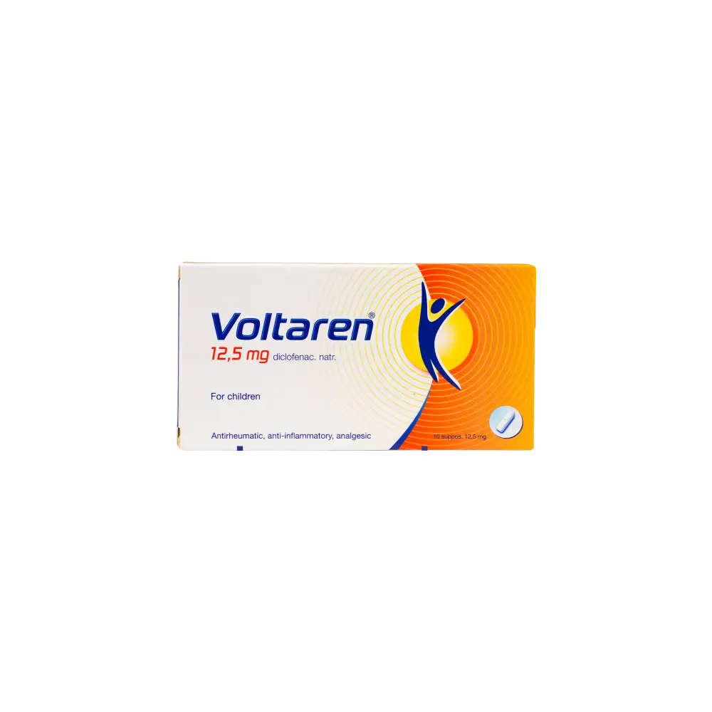 VOLTAREN 12.5MG 10SUPP