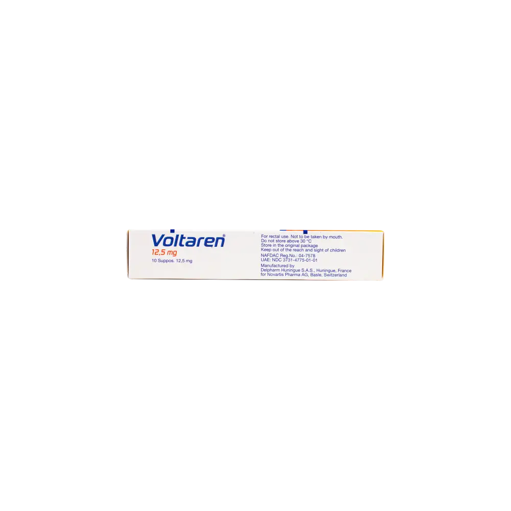 VOLTAREN 12.5MG 10SUPP