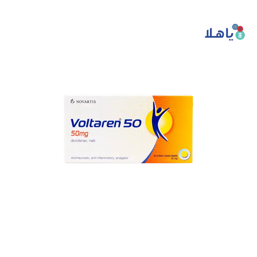 NOVARTIS - Voltaren 50Mg 20Tab - Pharmazone - 