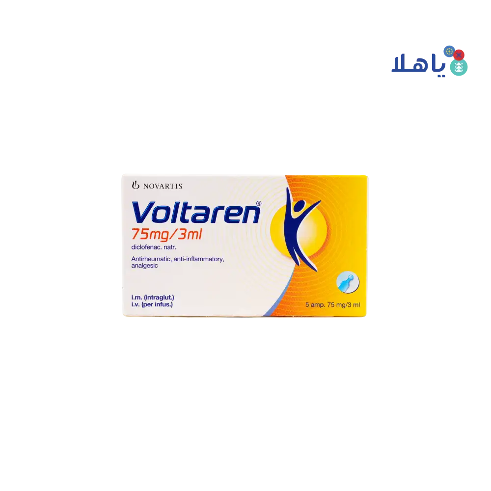 VOLTAREN INJ. 75MG/3ML  5 AMP