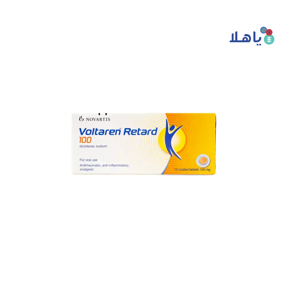 NOVARTIS - Voltaren Retard 100Mg 10 Tab - Pharmazone - 