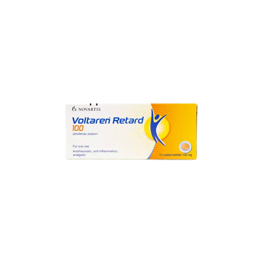 NOVARTIS - Voltaren Retard 100Mg 10 Tab - Pharmazone - 