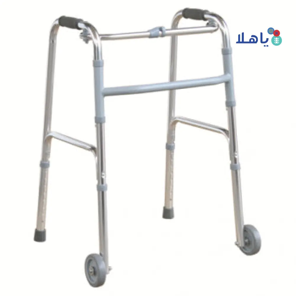 WALKER WITH WHEEL-JL912L (BIO-HEALTH)