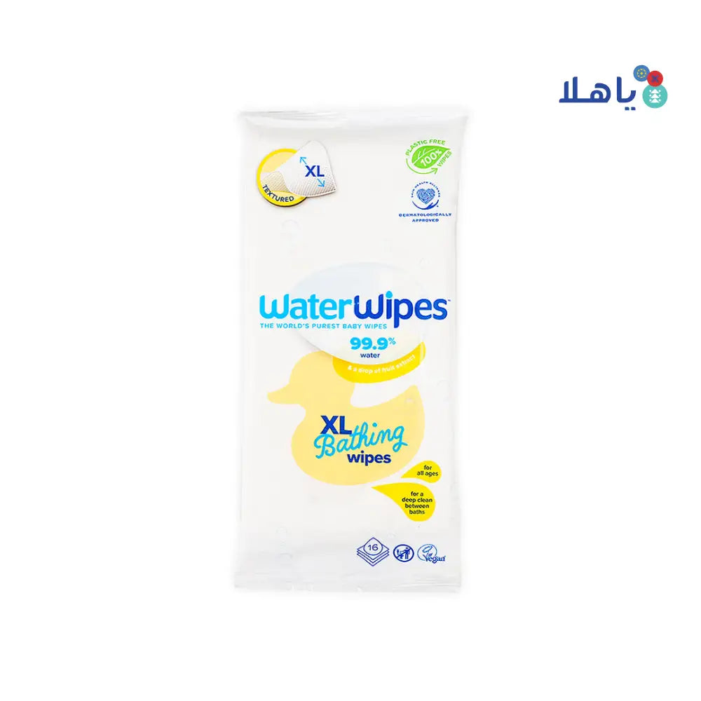 Water Wipes Bathing XL Wipes 16Pcs