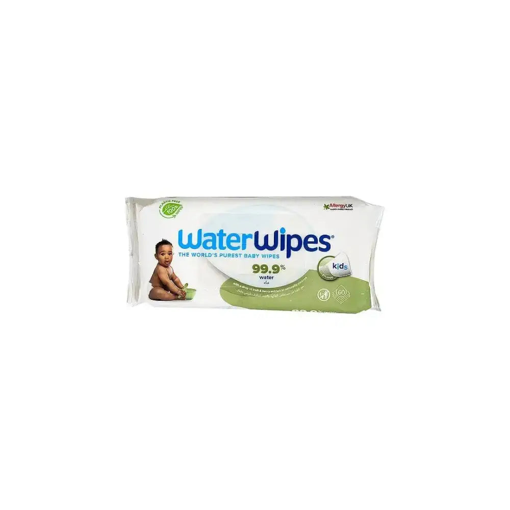 Water Wipes - Water Wipes Kids With Fruit & Berry Extract 60Pcs - Pharmazone - 