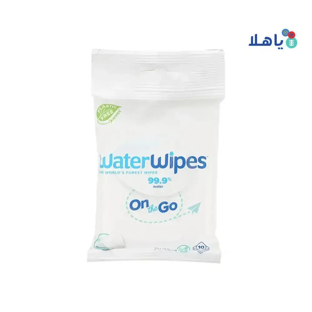 Water Wipes - Water Wipes On The Go 10 Pcs - Pharmazone - 