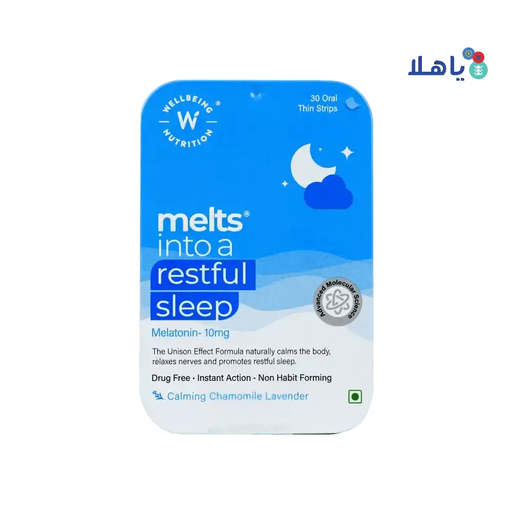 Well Being - Well Being Melts Into a Restful Sleep 30strips - Pharmazone - 