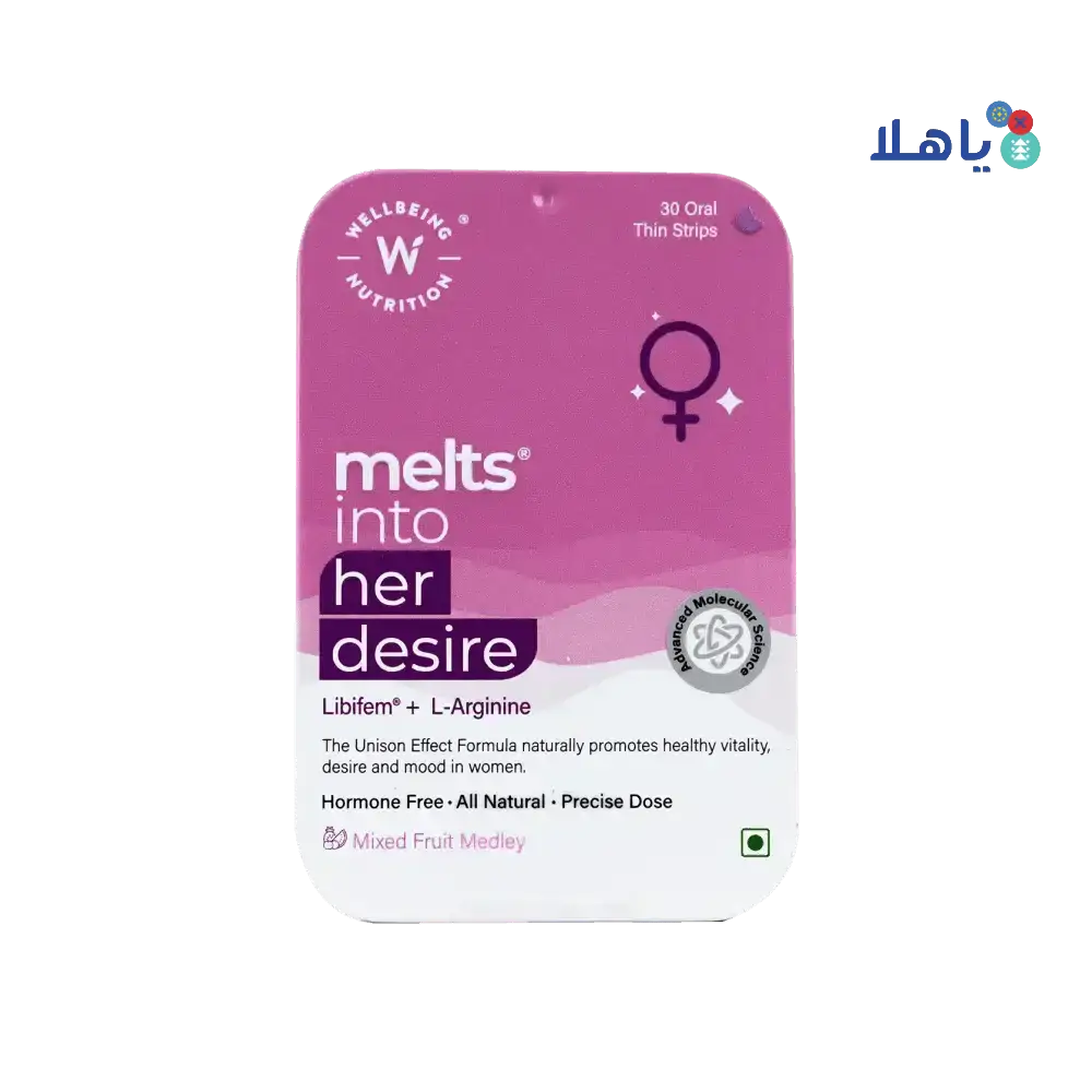 Well Being - Well Being Melts Into Her Desire 30 Strips - Pharmazone - 