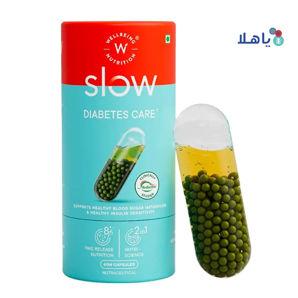 Well Being Slow Diabetes Care 60 Capsules