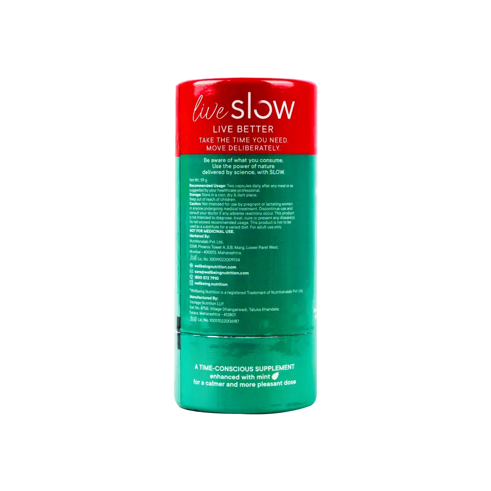 Well Being Slow Hair Skin Nails 60 Cap