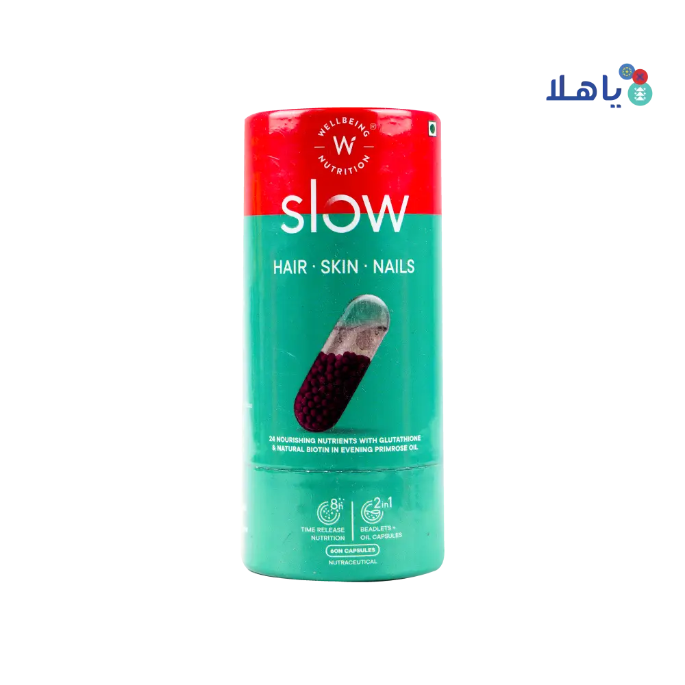 Well Being Slow Hair Skin Nails 60 Cap