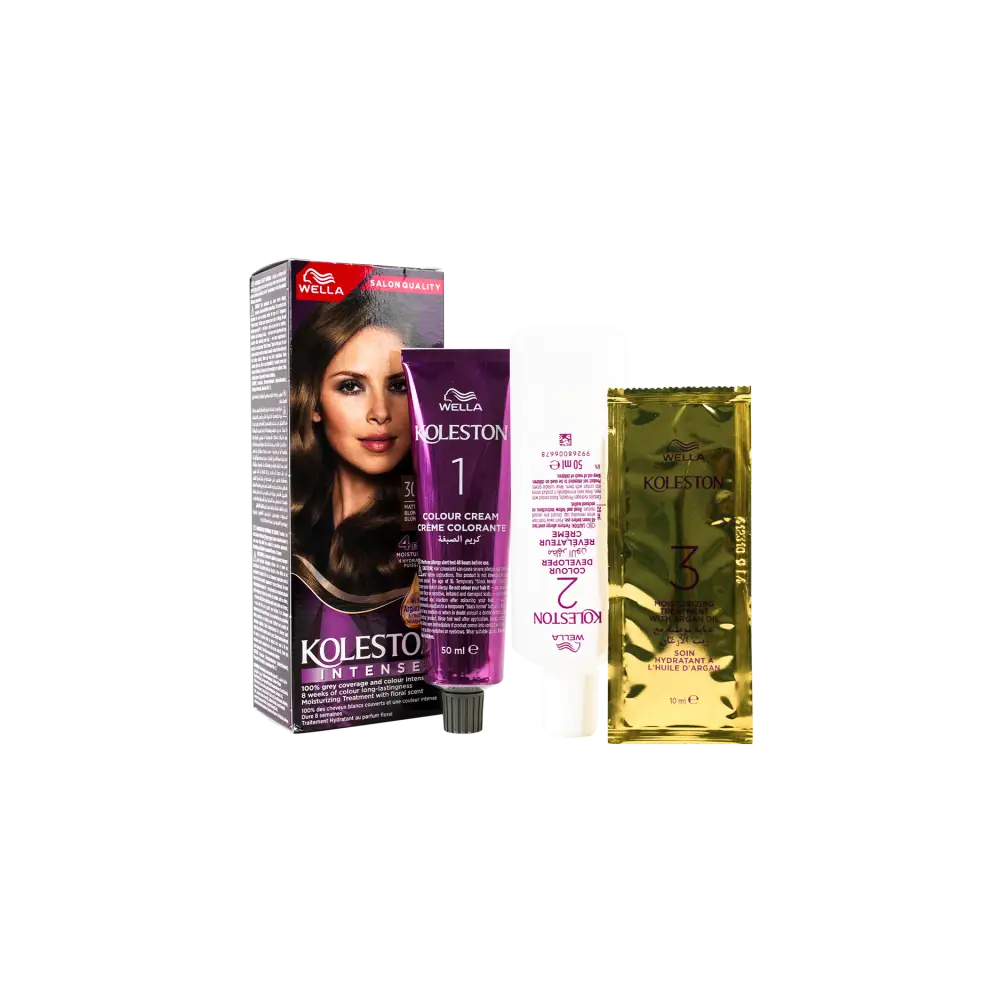 Wella Koleston 2000 Tube No. 307/2 - Matte Medium Blonde