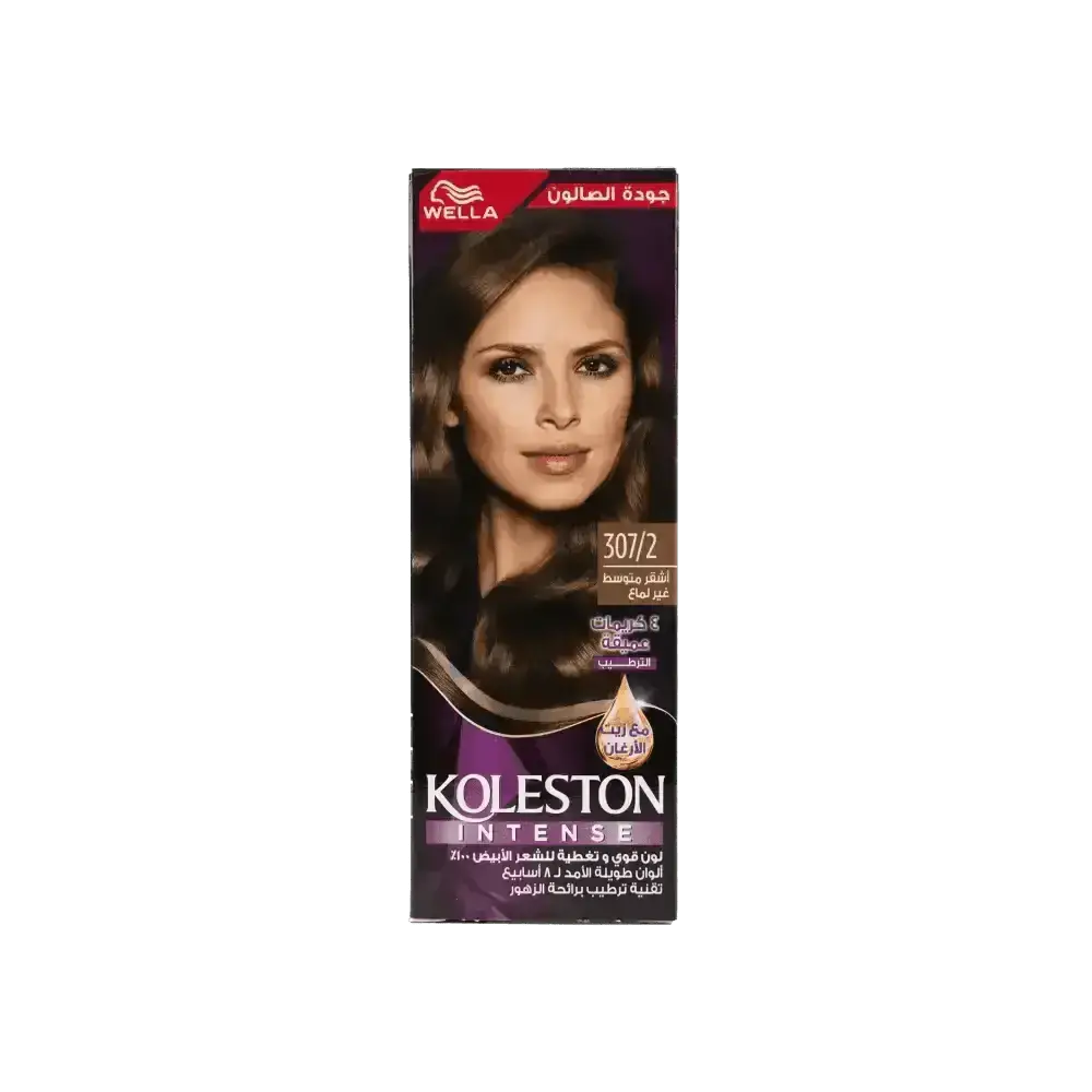 Wella dye - Wella Koleston 2000 Tube No. 307/2 - Matte Medium Blonde - Pharmazone - 