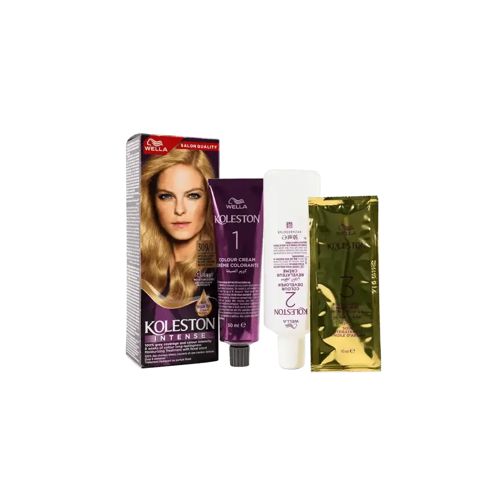 Wella dye - Wella Koleston 2000 Tube No. 309/1 - Special Light Ash Blond - Pharmazone - 