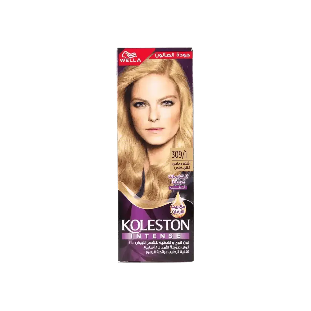 Wella dye - Wella Koleston 2000 Tube No. 309/1 - Special Light Ash Blond - Pharmazone - 