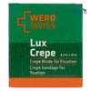 Wero Swiss Lux Crepe 4cmX4m - Stretched White