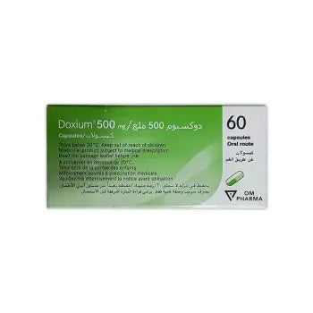 DOXIUM 500MG 60 CAP