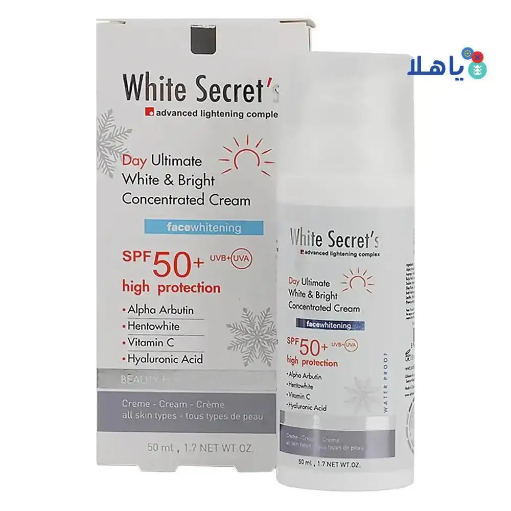 WHITE SECRETS - White Secret's Day Ultimate W&B Concentrat Cream Spf50+ 50ml - Pharmazone - 