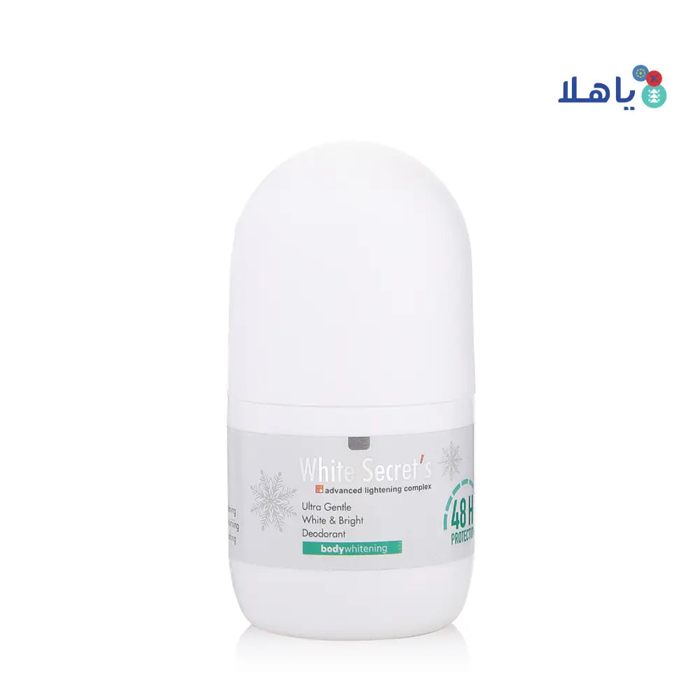 White Secret's Ultra Gentle W&B Roll-On Deodorant 50ml