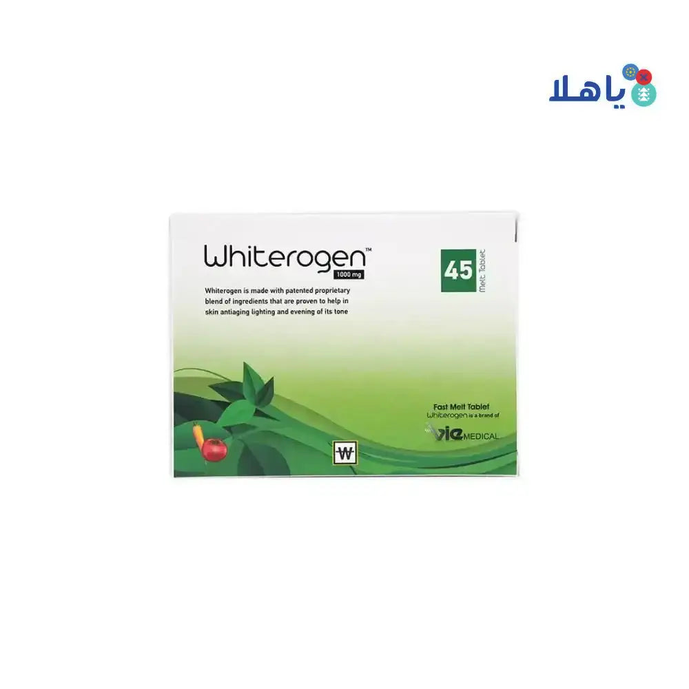 VIE MEDICAL - Whiterogen 1000Mg 45 Tablets - Pharmazone - 