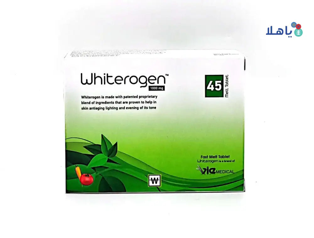 Whiterogen 1000Mg 45 Tablets