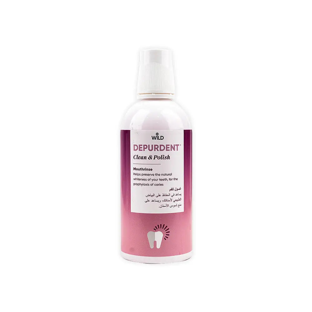 Wild Depurdent Clean & Polish Mouthwash 500ml