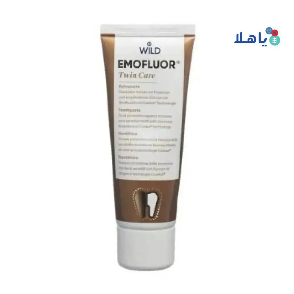 WILD PHARMA - Wild Emofluor Twin Care Toothpaste 75Ml - Pharmazone - 