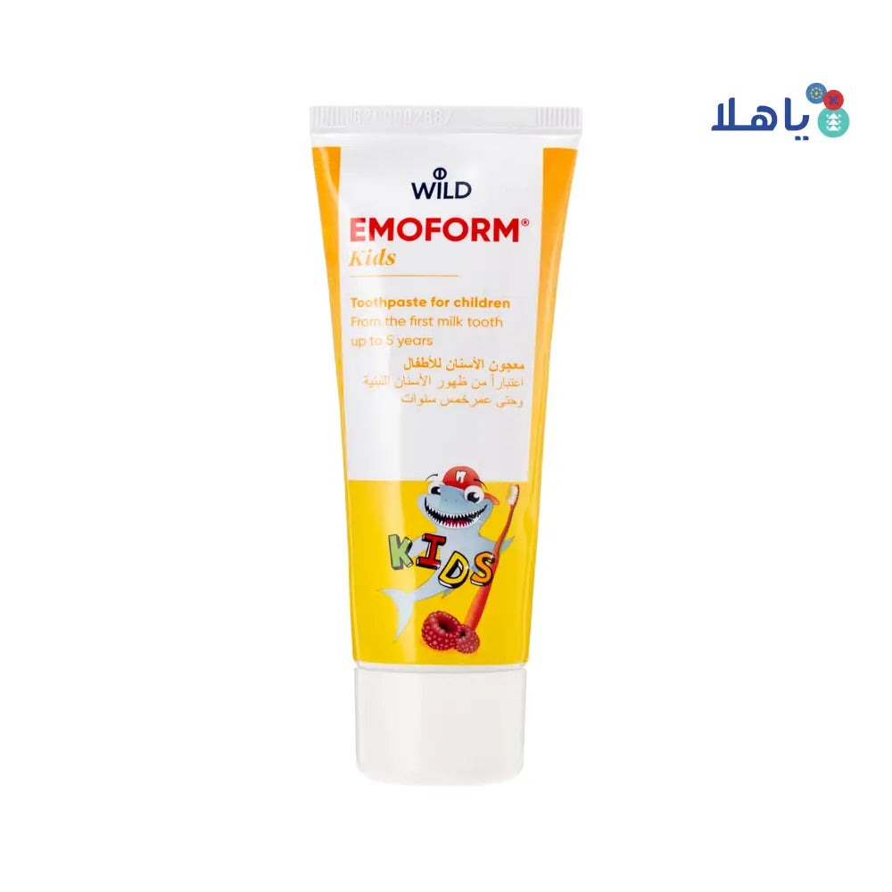 Wild Emoform Kids Toothpaste 75ml