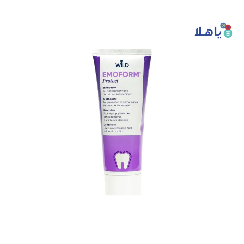 WILD EMOFORM PROTECT TOOTHPASTE 75ML