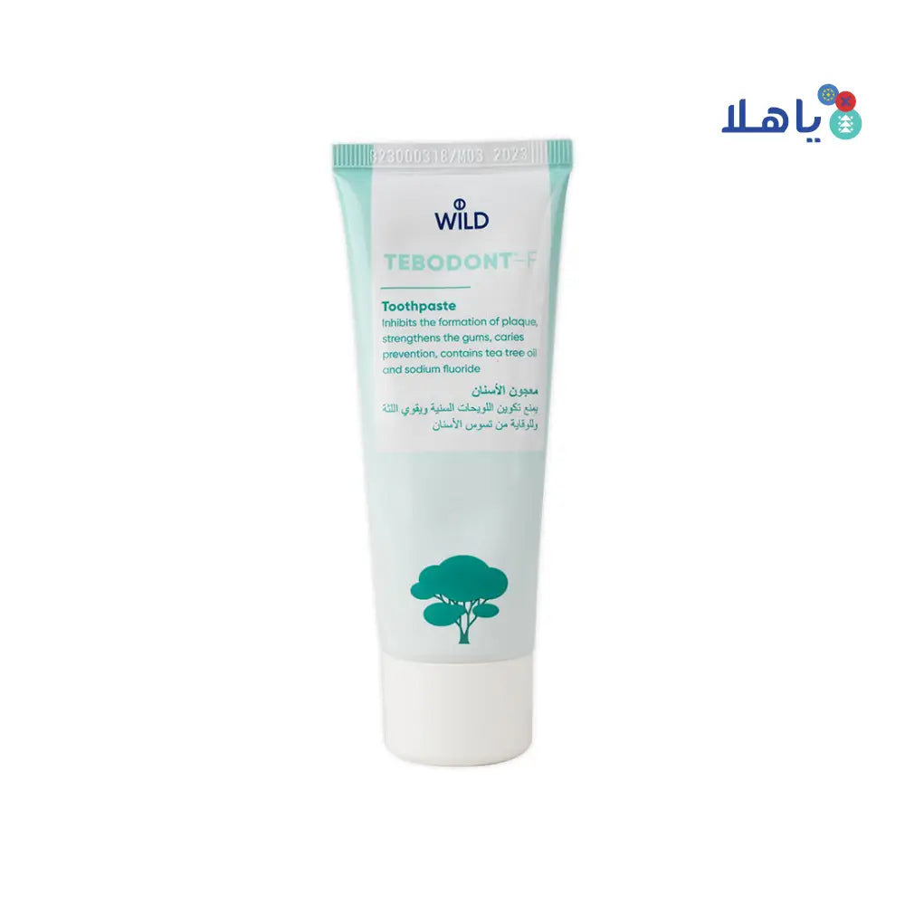 Wild Tebodont-F Toothpaste 75ml